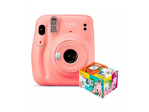 Ajouter au panier Cámara Fujifilm Instax Mini 11 Rosa Kit M. Wonderful Cámara Fujifilm Instax Mini 11 Rosa Kit M. Wonderful