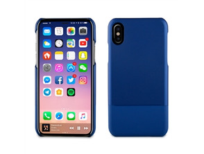 Double Skin PU Blue "Special Edition" iPhone Apple X muvite
