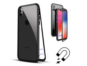 Ajouter au panier Boîtier magnétique avec verre trempé iPhone X/XS Noire Boîtier magnétique avec verre trempé iPhone X/XS Noire