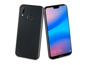 Cas Magnétique Pour Huawei P20 Lite Ultra Mince Noir Muvit