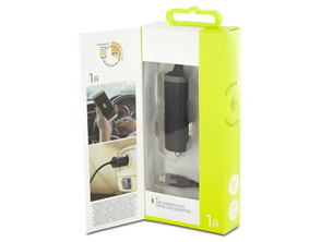 Car Charger Adapter Micro USB Reversible 1A 1m Muvit