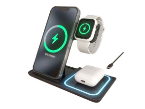 Ajouter au panier Chargeur Inhalamber 3 en 1 (15W) Aisens ASCH-15W3WC043-BK Chargeur Inhalamber 3 en 1 (15W) Aisens ASCH-15W3WC043-BK