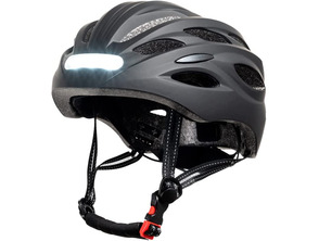 Casco Youin MTB con Luces Delantera y Trasera L Negro