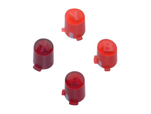 ABXY Button Set for Xbox 360 Controller Red