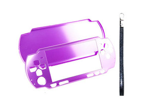 Ultra Slim Aluminium Case PSP Slim Violet