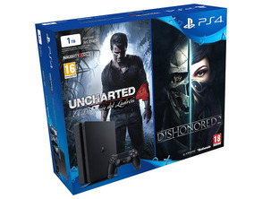 Ajouter au panier Playstation 4 Slim (1TB) + Uncharted 4 + déshonorés 2 consoles Playstation 4 Slim (1TB) + Uncharted 4 + déshonorés 2 consoles
