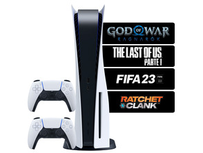 Ajouter au panier Consola Playstation 5 + 2 Mandos + 4 Juegos Consola Playstation 5 + 2 Mandos + 4 Juegos