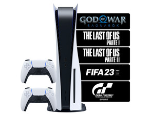 Ajouter au panier Consola Playstation 5 + 2 Mandos + 5 Juegos Consola Playstation 5 + 2 Mandos + 5 Juegos