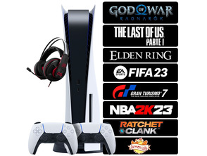 Ajouter au panier Consola Playstation 5 + 2 Mandos + 7 Juegos + Accesorios Consola Playstation 5 + 2 Mandos + 7 Juegos + Accesorios