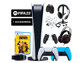 Ajouter au panier Consola Playstation 5 (Digital) + Fifa 23 + Fortnite + Dualsense + Accesorios Consola Playstation 5 (Digital) + Fifa 23 + Fortnite + Dualsense + Accesorios