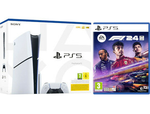 Ajouter au panier Consola PS5 Slim LIM EDITION + DUALSENSE (1To) + EA SPORTS F1 24 Consola PS5 Slim LIM EDITION + DUALSENSE (1To) + EA SPORTS F1 24