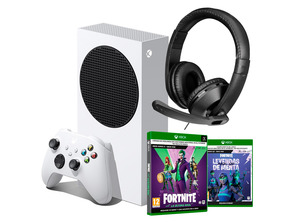 Ajouter au panier Consola Xbox Series S + Fortnite La Última Risa + Leyendas de Menta Consola Xbox Series S + Fortnite La Última Risa + Leyendas de Menta