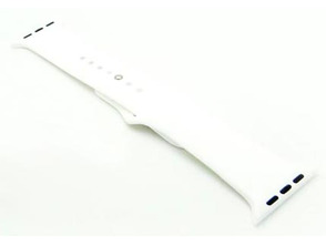 Sport Silicone Watch Band with Built-in Connector Apple Watch 38mm Green