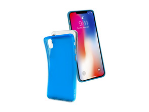 Coque Cool pour iPhone X Light Blue