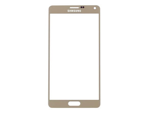 Façade en verre pour Samsung Galaxy Note 4 Or