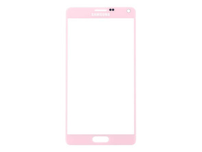 Façade en verre pour Samsung Galaxy Note 4 Rose