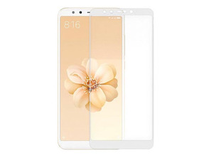 Verre Trempé Intégral (9D) - Xiaomi Mi A2 / Mi 6X Blanc