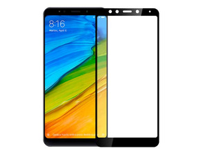 Verre Trempé Intégral Courbe 5D - Xiaomi Redmi 5 Plus Noire