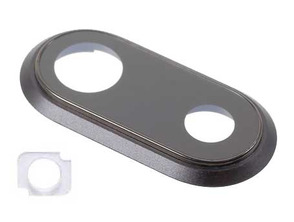 Ajouter au panier Couvercle de la Caméra Arrière + Difussor LED - iPhone 8 Plus Noire Couvercle de la Caméra Arrière + Difussor LED - iPhone 8 Plus Noire
