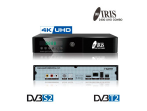 Décodeur satellite + TDT Iris 2400 UHD Combo