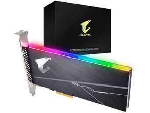 Ajouter au panier Disco Duro SSD PCIe 1TB Gigabyte Aorus AIC X4 RGB Disco Duro SSD PCIe 1TB Gigabyte Aorus AIC X4 RGB