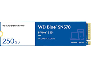 Disco Duro Western Digital Blue SN570 250 Go M2 SSD PCIE3 NVME