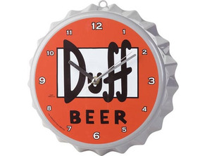 The Simpsons - Wall Clock Duff