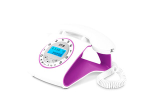 Ajouter au panier Telephone Retro Elegance SPC 3606T White/Violet Telephone Retro Elegance SPC 3606T White/Violet