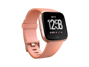 Fitbit Versa Smartwatch Aluminium Melocoton / Or rose