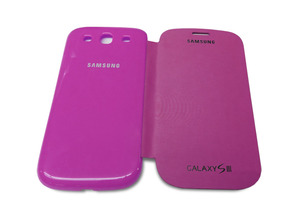 Flip Cover Case for Samsung Galaxy S3 Rose