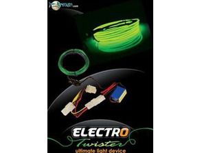 Electro Twister Lightning Kit Vert Xbox 360