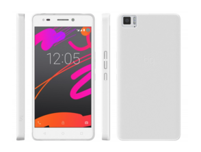 Cas Aquaris M5.5 Boîte transparente