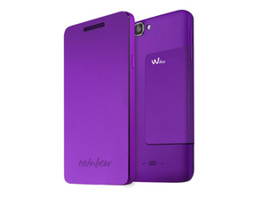 Flip Cover Wiko Rainbow Violette