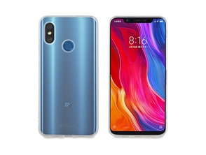 Couvercle Cristal Doux Xiaomi Mi 8 Transparente Muvit