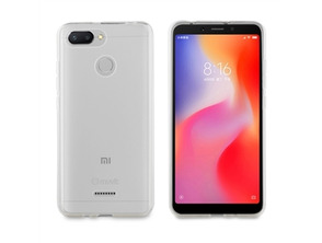 Couvercle Cristal Doux Xiaomi Redmi 6 Transparente Muvit