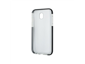 Crystal Soft Bump transparent boîtier noir Samsung Galaxy J5 2017 Muvit Pro