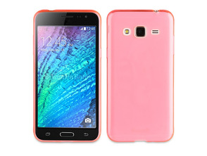 Crystal Soft Cover Lite Samsung Galaxy J3 Muvit Pink
