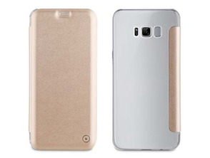 Ajouter au panier Folio Case Gold with Transparent Back Cover Samsung Galaxy S8 Muvit Folio Case Gold with Transparent Back Cover Samsung Galaxy S8 Muvit