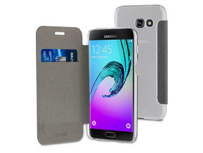 Ajouter au panier Folio Case Gray with Transparent Back Cover Samsung Galaxy A5 2017 Muvit Folio Case Gray with Transparent Back Cover Samsung Galaxy A5 2017 Muvit