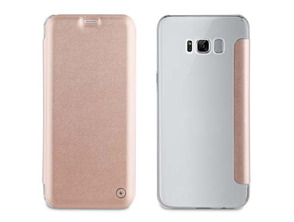 Ajouter au panier Folio Case Silver with Transparent Pink Gold Cover Samsung Galaxy S8 Muvit Folio Case Silver with Transparent Pink Gold Cover Samsung Galaxy S8 Muvit