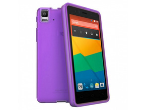 bq Aquaris E5 Gummie Cover Violette
