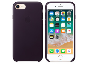 Ajouter au panier Coque en cuir pour iPhone 8 / 7 - Noir Coque en cuir pour iPhone 8 / 7 - Noir