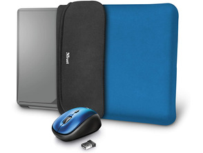 Ajouter au panier Funda + Ratón Inalámbrico Trust Yvo 15.6 " Azul Funda + Ratón Inalámbrico Trust Yvo 15.6 " Azul