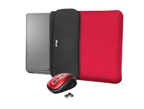 Ajouter au panier Funda + Ratón Inalámbrico Trust Yvo 15.6 " Rojo Funda + Ratón Inalámbrico Trust Yvo 15.6 " Rojo