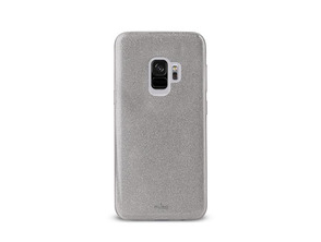 Cas brillant argent Galaxy S9 Pure