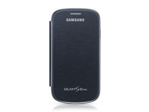 Flip Cover Case for Samsung Galaxy S3 Noire