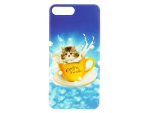 iPhone 7 Plus Cover Cat Milk X-One