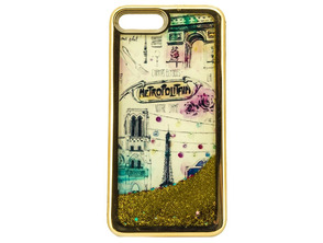 TPU Case Metal iPhone 7 Plus Metropolitan A