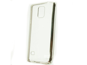 TPU Métal Samsung Galaxy Note 4 Argent X-un cas