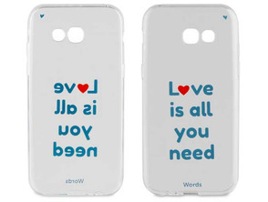 Ajouter au panier TPU Transparent Cover Love is all you Need Samsung Galaxy A5 2017 TPU Transparent Cover Love is all you Need Samsung Galaxy A5 2017